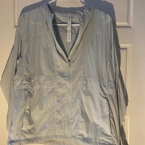Lululemon mint green jacket with hood